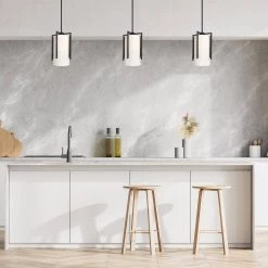 Cambria 1-Light Matte Black Shaded Pendant by Designers Fountain -Designers Fountain Shop matte black designers fountain chandeliers d258m 9p mb c3 1000