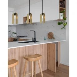 U Turn 1-Light Matte Black Shaded Pendant by Designers Fountain -Designers Fountain Shop matte black designers fountain chandeliers d263m 4p mb c3 1000