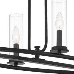 Hudson Heights 4-Lights Island Pendant by Designers Fountain -Designers Fountain Shop matte black designers fountain chandeliers d268c is mb 4f 1000