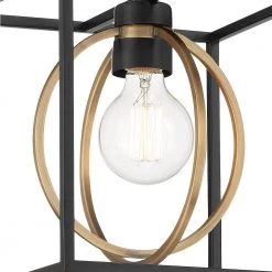 Kew Gardens 1-Light Matte Black Cage Pendant by Designers Fountain -Designers Fountain Shop matte black designers fountain chandeliers d276m 10p mb 4f 1000