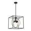 Kew Gardens 4-Lights Matte Black Cage Pendant by Designers Fountain 2 Kew Gardens 4-Lights Matte Black Cage Pendant by Designers Fountain -Designers Fountain Shop matte black designers fountain chandeliers d276m 15p mb 64 1000