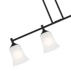 Bronson 4-Lights Matte Black Island Pendant Light by Designers Fountain -Designers Fountain Shop matte black designers fountain chandeliers d278m is mb c3 1000