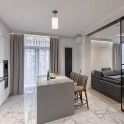 Leavenworth 6 in. 1 Light Matte Black Convertible Semi Flush Mount by Designers Fountain -Designers Fountain Shop matte black designers fountain flush mount lights d257m sf mb 1f 1000