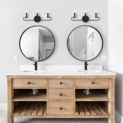 20 in. Summit 3-Light Matte Black Modern Bathroom Vanity Light by Designers Fountain 13 20 in. Summit 3-Light Matte Black Modern Bathroom Vanity Light by Designers Fountain -Designers Fountain Shop matte black designers fountain vanity lighting d269c 3b mb 1f 1000