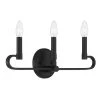 20 in. Summit 3-Light Matte Black Modern Bathroom Vanity Light by Designers Fountain -Designers Fountain Shop matte black designers fountain vanity lighting d269c 3b mb 64 1000