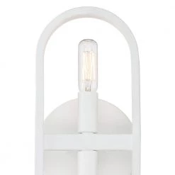 5.25 in. Carousel 2-Light Modern Matte White Wall Mount Sconce Light by Designers Fountain -Designers Fountain Shop matte white designers fountain vanity lighting d254c 2ws mw 44 1000