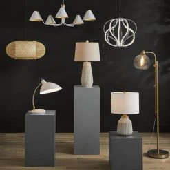 Luca 1-Light Natural Cane with Black Accents a Hanging Pendant by Designers Fountain -Designers Fountain Shop natural cane with black accents designers fountain chandeliers 3660 334 1f 1000