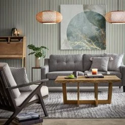 Luca 1-Light Natural Cane with Black Accents a Hanging Pendant by Designers Fountain -Designers Fountain Shop natural cane with black accents designers fountain chandeliers 3660 334 77 1000