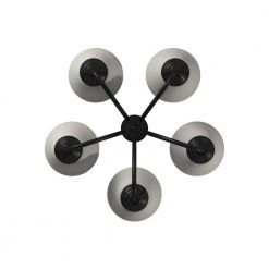 Kendall 20 in. 5-Light Oil Rubbed Bronze Transitional Chandelier with Alabaster Glass Shade by Designers Fountain -Designers Fountain Shop oil rubbed bronze designers fountain chandeliers 85185 orb 1f 1000