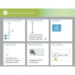 Jaxon 5-Light Oil Rubbed Bronze Interior Chandelier with Clear Glass Shade by Designers Fountain -Designers Fountain Shop oil rubbed bronze designers fountain chandeliers 90685 orb 76 1000