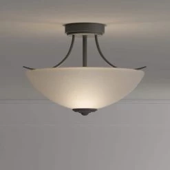 16 in. Montego 2-Light Oil Rubbed Bronze Ceiling Light Semi Flush Mount by Designers Fountain -Designers Fountain Shop oil rubbed bronze designers fountain flush mount lights 96911 orb a0 1000