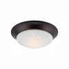 13 in. Halo Oil Rubbed Bronze 2700K CCT LED Ceiling Light Flush Mount by Designers Fountain -Designers Fountain Shop oil rubbed bronze designers fountain flush mount lights led1102 34 64 1000