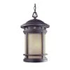 Sedona 19 in. Oil Rubbed Bronze 3-Light Outdoor Hanging Lamp with Amber Glass Shade by Designers Fountain 1 Sedona 19 in. Oil Rubbed Bronze 3-Light Outdoor Hanging Lamp with Amber Glass Shade by Designers Fountain -Designers Fountain Shop oil rubbed bronze designers fountain outdoor chandeliers 2394 am orb 64 1000