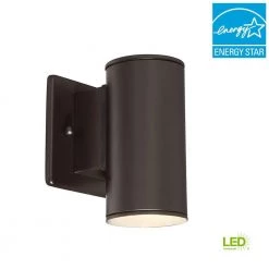 Barrow 6 in. Oil Rubbed Bronze LED Outdoor Wall Lamp by Designers Fountain -Designers Fountain Shop oil rubbed bronze designers fountain outdoor sconces led33001 orb 1d 1000
