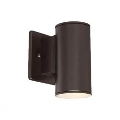 Barrow 6 in. Oil Rubbed Bronze LED Outdoor Wall Lamp by Designers Fountain