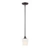 Darcy 1-Light Oil-Rubbed Bronze Mini Pendant by Designers Fountain 1 Darcy 1-Light Oil-Rubbed Bronze Mini Pendant by Designers Fountain -Designers Fountain Shop oil rubbed bronze designers fountain pendant lights 15006 mp 34 64 1000