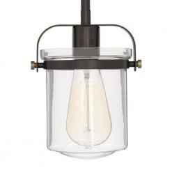Jaxon 1-Light Oil Rubbed Bronze Interior Mini-Pendant by Designers Fountain -Designers Fountain Shop oil rubbed bronze designers fountain pendant lights 90630 orb 1d 1000