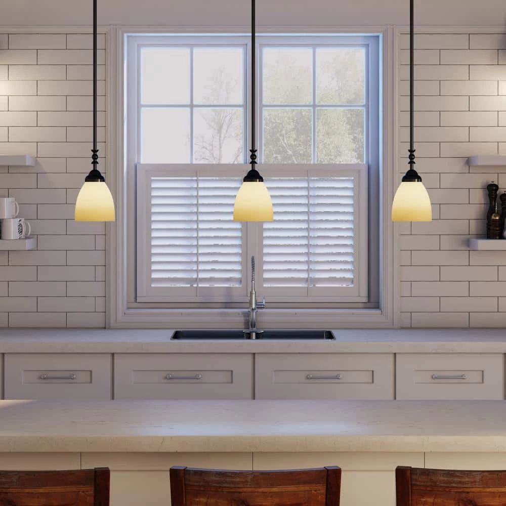 Apollo Collection 1-Light Oil-Rubbed Bronze Hanging Pendant by Designers Fountain 4 Apollo Collection 1-Light Oil-Rubbed Bronze Hanging Pendant by Designers Fountain - Image 2