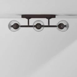 22 in. Gramercy Park 3-Light Old English Bronze Rustic Bathroom Vanity Light with Clear Hammered Glass Shades by Designers Fountain -Designers Fountain Shop old english bronze designers fountain vanity lighting 87103 oeb 44 1000