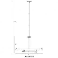 Emmett 6-Light Old Satin Brass Chandelier by Designers Fountain -Designers Fountain Shop old satin brass designers fountain chandeliers 92786 osb a0 1000