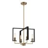 Chicago PM 4-Light Old Satin Brass Chandelier by Designers Fountain -Designers Fountain Shop old satin brass designers fountain chandeliers d233m 4ch osb 64 1000