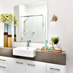 5.25 in. Taylor 1-Light Old Satin Brass Industrial Wall Mount Sconce Light with Clear Glass Shade by Designers Fountain -Designers Fountain Shop old satin brass designers fountain vanity lighting 69501 osb c3 1000