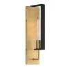 4.25 in. Chicago PM 1-Light Old Satin Brass Modern Wall Mount Sconce Light by Designers Fountain -Designers Fountain Shop old satin brass designers fountain vanity lighting d233m ws osb 64 1000