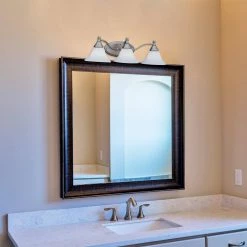 29 in. Savon 3-Light Pewter Transitional Bathroom Vanity Light with Satin Opal Glass Shades by Designers Fountain 9 29 in. Savon 3-Light Pewter Transitional Bathroom Vanity Light with Satin Opal Glass Shades by Designers Fountain -Designers Fountain Shop pewter designers fountain vanity lighting 4773 pw 40 1000