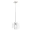 Ethan 1-Light Polished Nickel Interior Mini Pendant with Clear Beveled Glass Shade by Designers Fountain -Designers Fountain Shop polished nickel designers fountain chandeliers 93630 pn 64 1000