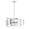 Ethan 4-Light Polished Nickel Interior Pendant with Clear Beveled Glass Shade by Designers Fountain 1 Ethan 4-Light Polished Nickel Interior Pendant with Clear Beveled Glass Shade by Designers Fountain -Designers Fountain Shop polished nickel designers fountain chandeliers 93631 pn 64 1000