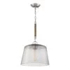 Windrush 1-Light Polished Nickel Pendant by Designers Fountain -Designers Fountain Shop polished nickel designers fountain chandeliers d210m 14p pn 64 1000
