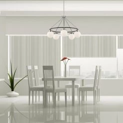 Elle 5-Light Polished Nickel Chandelier with Opal Glass Shades by Designers Fountain -Designers Fountain Shop polished nickel designers fountain chandeliers d232m 5ch pn 1f 1000