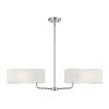 Midtown 2-Lights Polished Nickel Island Pendant by Designers Fountain -Designers Fountain Shop polished nickel designers fountain chandeliers d253m is pn 64 1000