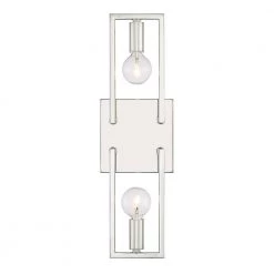 Finni 16 in. 2-Light Polished Nickel Wall Sconce by Designers Fountain 11 Finni 16 in. 2-Light Polished Nickel Wall Sconce by Designers Fountain -Designers Fountain Shop polished nickel designers fountain vanity lighting d271c 2ws pn c3 1000