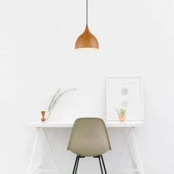 Hana 1-Light Robusta Wood Style Finish Hanging Pendant by Designers Fountain 8 Hana 1-Light Robusta Wood Style Finish Hanging Pendant by Designers Fountain -Designers Fountain Shop robusta wood style finish designers fountain pendant lights 3546 319 40 1000