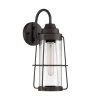 Marin 16 in. Rustique 1-Light Outdoor Wall Lamp with Clear Seedy Glass Shade by Designers Fountain 1 Marin 16 in. Rustique 1-Light Outdoor Wall Lamp with Clear Seedy Glass Shade by Designers Fountain -Designers Fountain Shop rustique designers fountain outdoor sconces d219m 7ow rt 64 1000