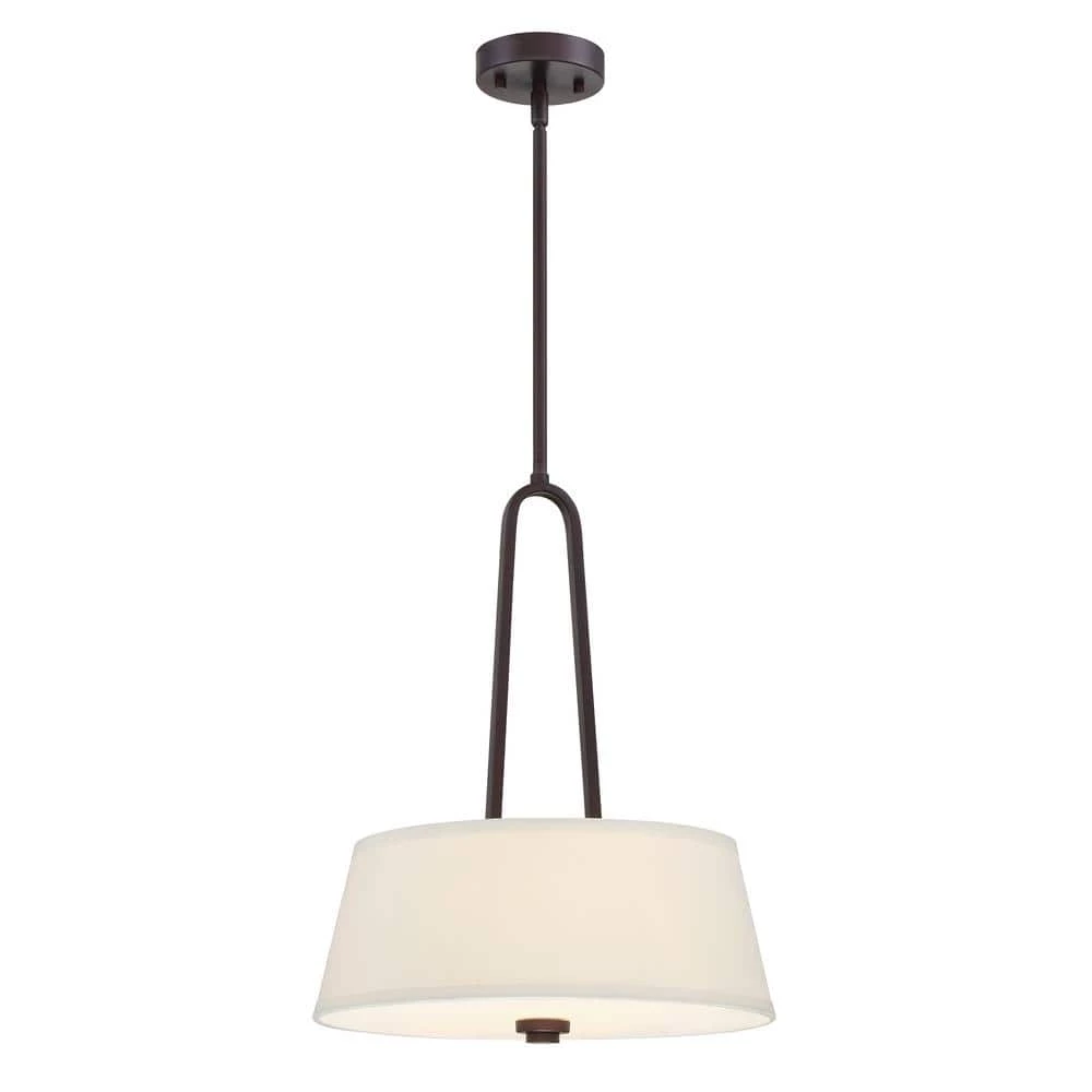 Studio 2-Light Satin Bronze Interior Inverted Pendant by Designers Fountain 3 Studio 2-Light Satin Bronze Interior Inverted Pendant by Designers Fountain
