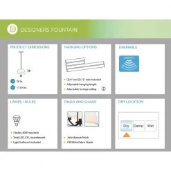 Studio 5-Light Satin Bronze Interior Chandelier by Designers Fountain -Designers Fountain Shop satin bronze designers fountain chandeliers 88585 sb 1f 1000