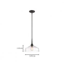 Foundry 1-Light Satin Bronze Pendant by Designers Fountain -Designers Fountain Shop satin bronze designers fountain chandeliers 90232 sb 1d 1000