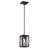 High Line 1-Light Satin Bronze Interior Incandescent Mini Pendant by Designers Fountain -Designers Fountain Shop satin bronze designers fountain pendant lights 87330 sb 64 1000