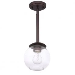 Meridian 1-Light Satin Bronze Interior Mini-Pendant by Designers Fountain -Designers Fountain Shop satin bronze designers fountain pendant lights 91230 sb a0 1000