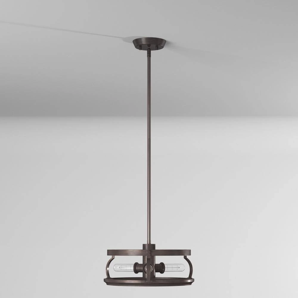 Eaton 3-Light Satin Copper Bronze Pendant by Designers Fountain 9 Eaton 3-Light Satin Copper Bronze Pendant by Designers Fountain - Image 7