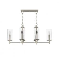 Harlowe 6-Light Satin Platinum Island Pendant by Designers Fountain 13 Harlowe 6-Light Satin Platinum Island Pendant by Designers Fountain -Designers Fountain Shop satin platinum designers fountain chandeliers 87286 sp 4f 1000