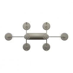 Harlowe 6-Light Satin Platinum Island Pendant by Designers Fountain 17 Harlowe 6-Light Satin Platinum Island Pendant by Designers Fountain -Designers Fountain Shop satin platinum designers fountain chandeliers 87286 sp 76 1000