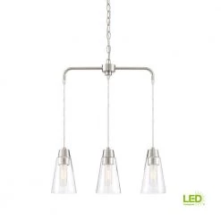 Echo 3-Light Satin Platinum LED Chandelier by Designers Fountain -Designers Fountain Shop satin platinum designers fountain chandeliers 87883 sp 40 1000