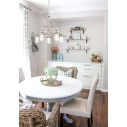 Dover 5-Light Satin Platinum Chandelier with Clear Seedy Glass Shade by Designers Fountain 13 Dover 5-Light Satin Platinum Chandelier with Clear Seedy Glass Shade by Designers Fountain -Designers Fountain Shop satin platinum designers fountain chandeliers 91585 sp a0 1000