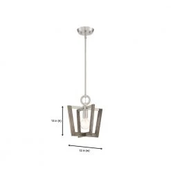 Westend 1-Light Satin Platinum Interior Mini Pendant by Designers Fountain -Designers Fountain Shop satin platinum designers fountain chandeliers 93730 sp 1d 1000