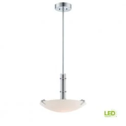 Archer Satin Platinum LED Inverted Pendant by Designers Fountain 7 Archer Satin Platinum LED Inverted Pendant by Designers Fountain -Designers Fountain Shop satin platinum designers fountain chandeliers led85833 sp a0 1000