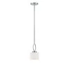 Axel 1-Light Satin Platina Mini Pendant by Designers Fountain