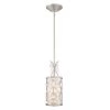 Brentwood 1-Light Satin Platinum Mini Pendant by Designers Fountain -Designers Fountain Shop satin platinum designers fountain pendant lights 90130 sp 64 1000